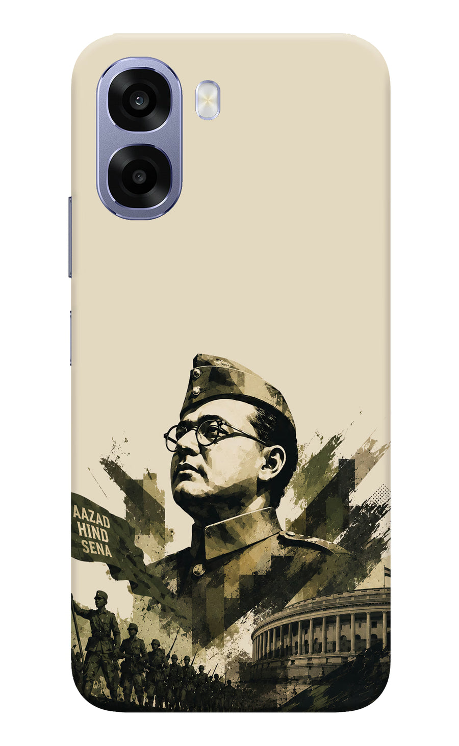 Netaji Rising Oppo A6 5G Back Cover, Hard case