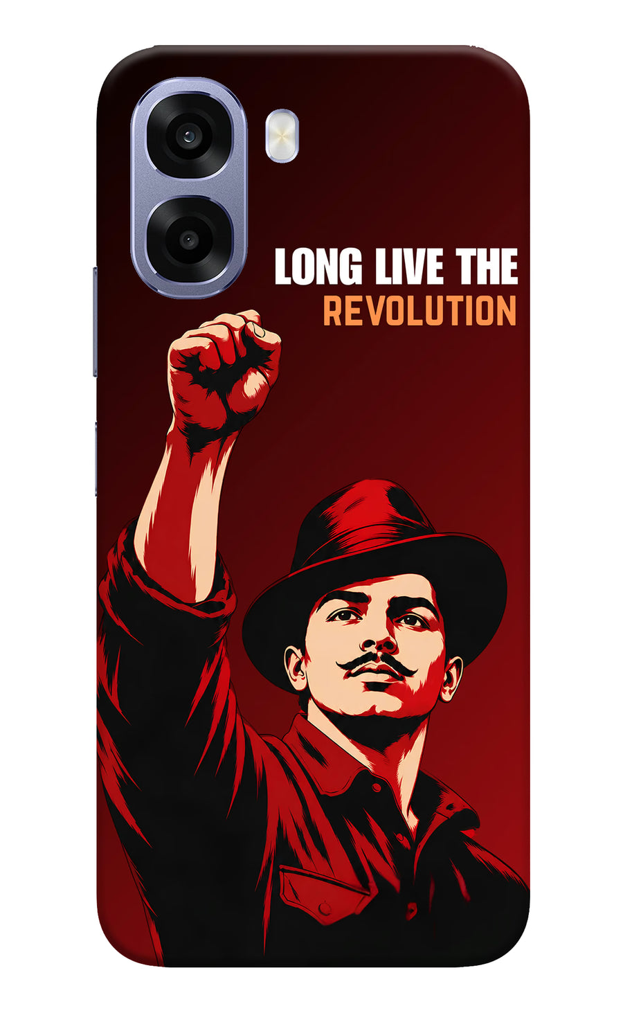 Bhagat Singh Revolution Oppo A6 5G Back Cover, Hard case