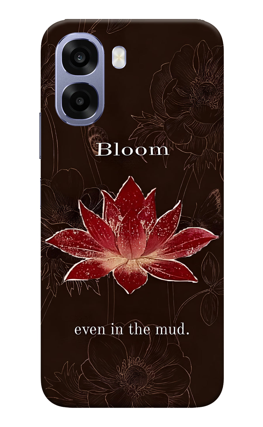 Bloom Oppo A6 5G Back Cover, Hard case