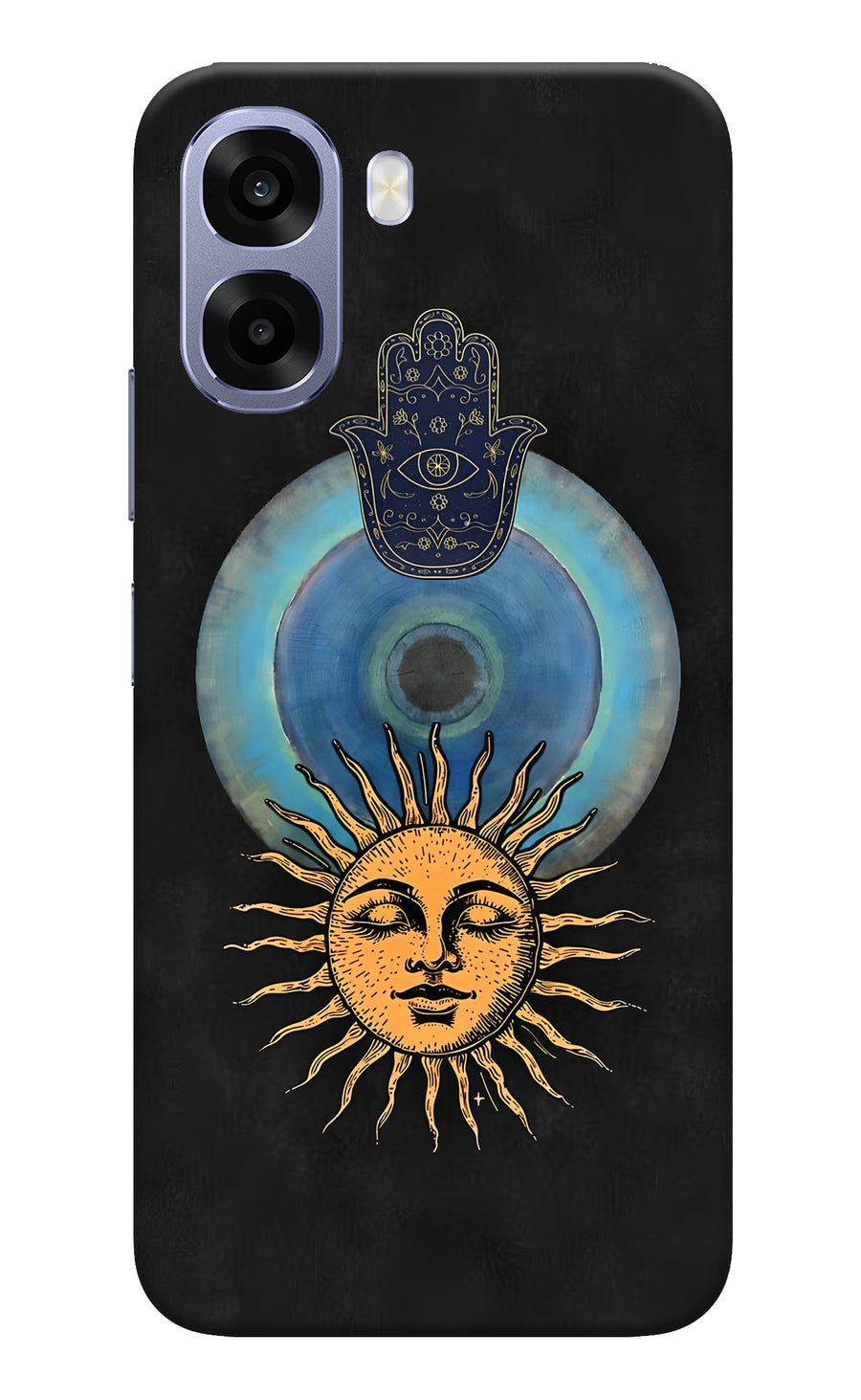 Divine Sun Oppo A6 5G Back Cover, Hard case