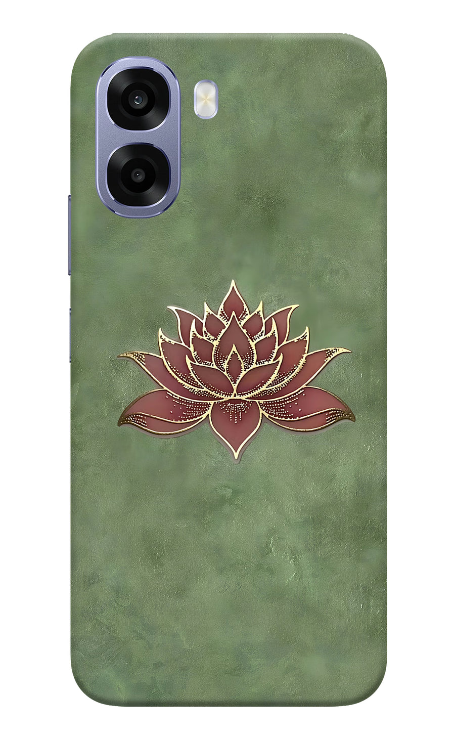 Lotus Grace Oppo A6 5G Back Cover, Hard case