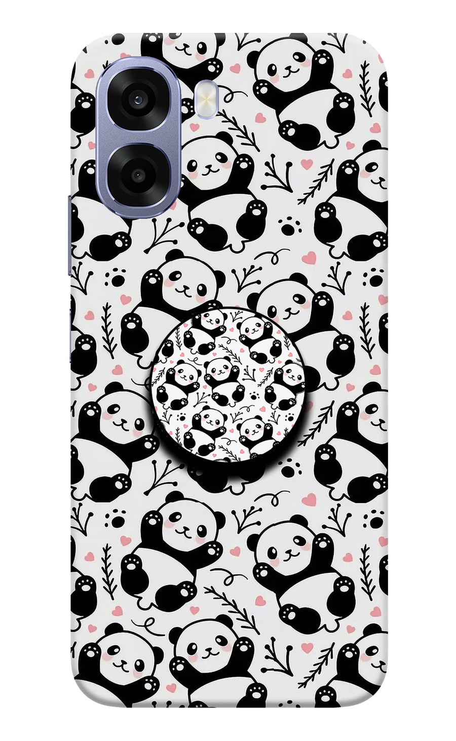 Cute Panda Oppo A6 5G Pop Case, Hard case
