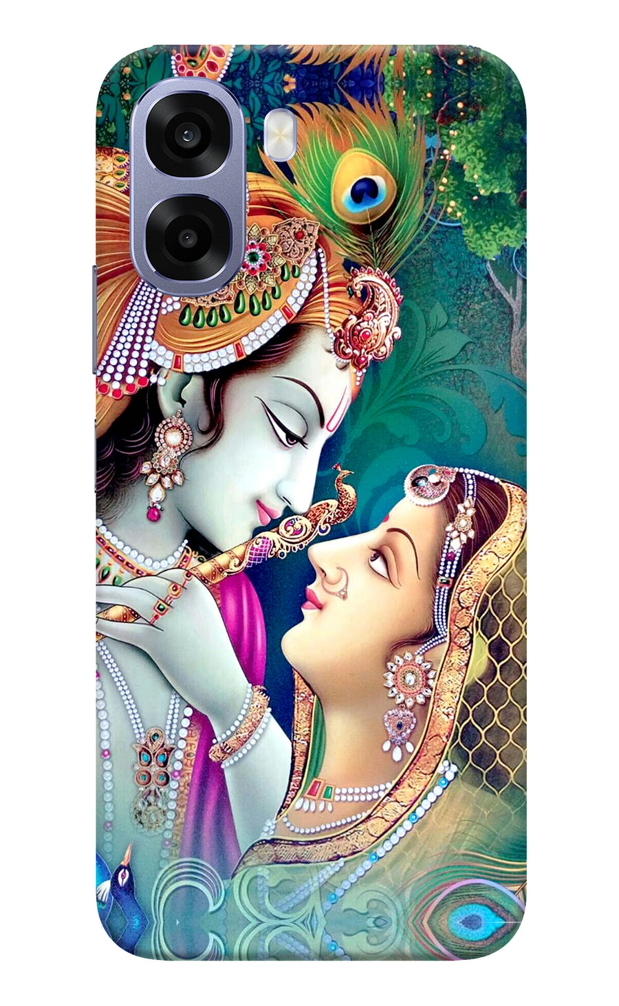 Lord Radha Krishna Oppo A6s 5G Back Cover, Hard case