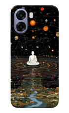 Space Monk Oppo A6s 5G Hard Case Back Cover by Casekaro