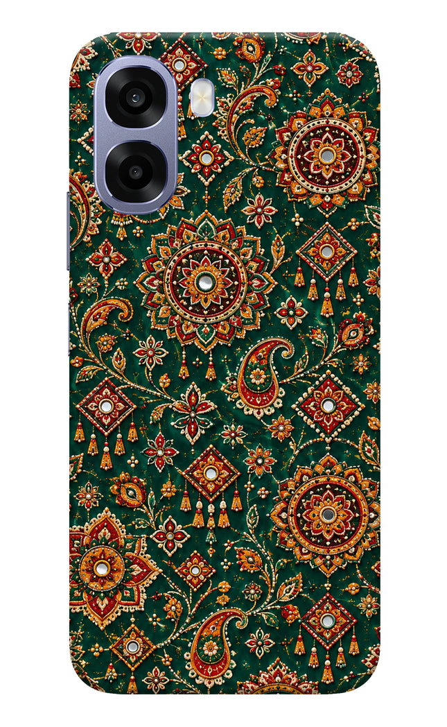 Green Pataka Oppo A6s 5G Hard Case Back Cover by Casekaro