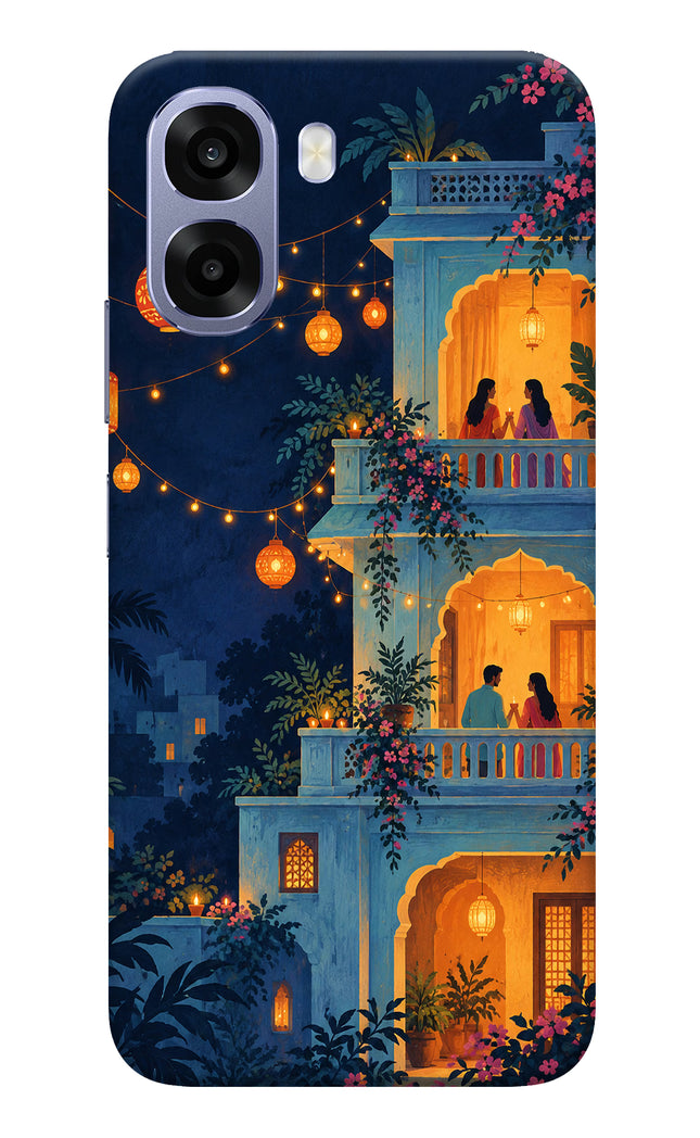 Balcony Glow Oppo A6s 5G Hard Case Back Cover by Casekaro