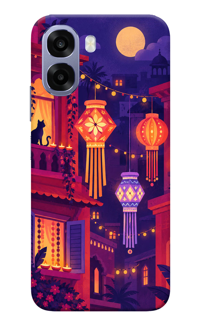 Lantern Lane Oppo A6s 5G Hard Case Back Cover by Casekaro
