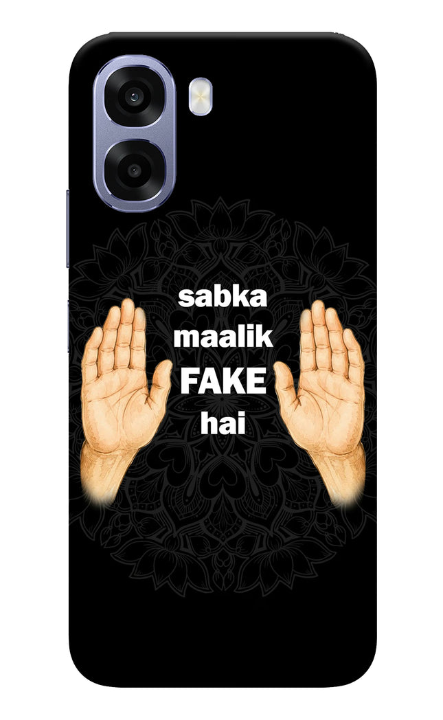Sabka Malik Fake Oppo A6s 5G Hard Case Back Cover by Casekaro