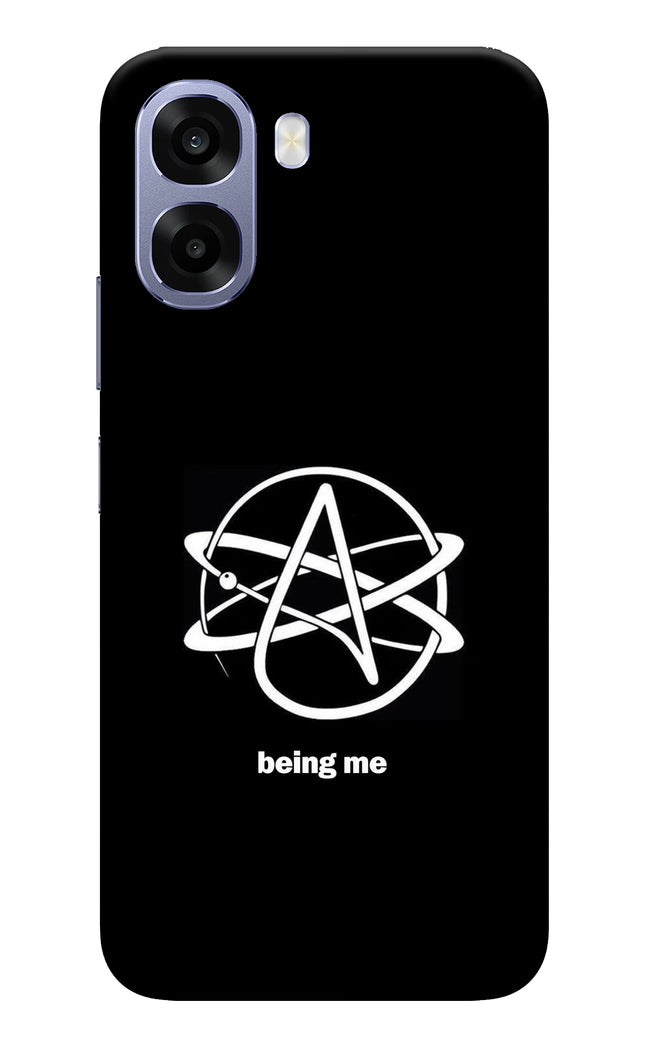 Atheist Symbol Oppo A6s 5G Hard Case Back Cover by Casekaro