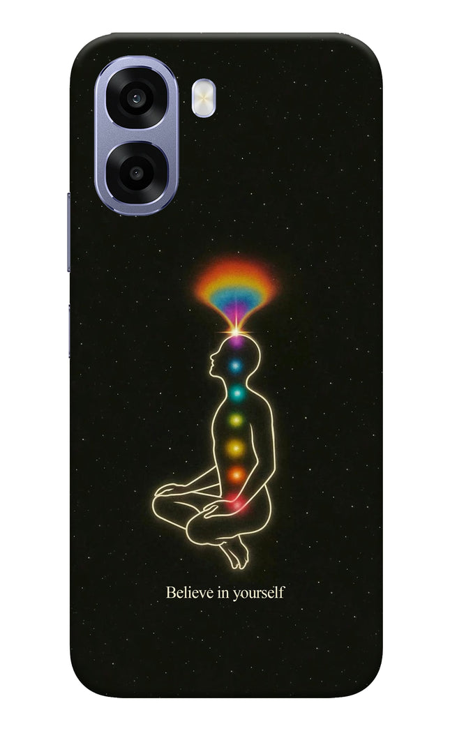 Believe in yourself Oppo A6s 5G Hard Case Back Cover by Casekaro