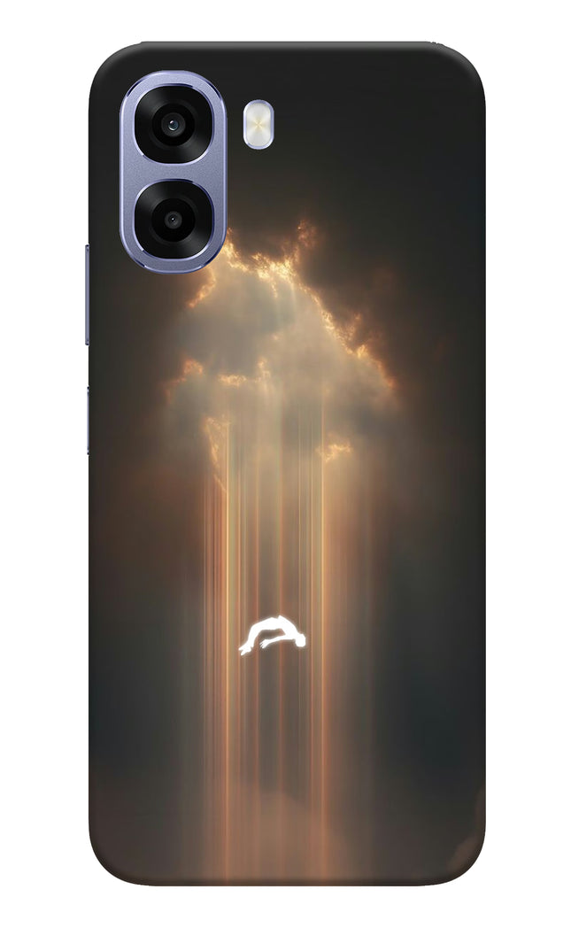 Heavenly Beam Oppo A6s 5G Hard Case Back Cover by Casekaro