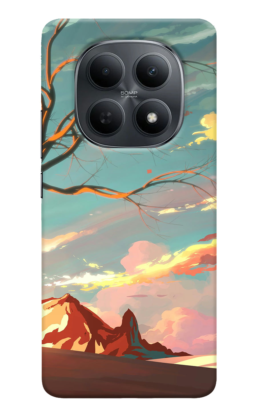 Scenery Poco M8 5G Back Cover, Hard case