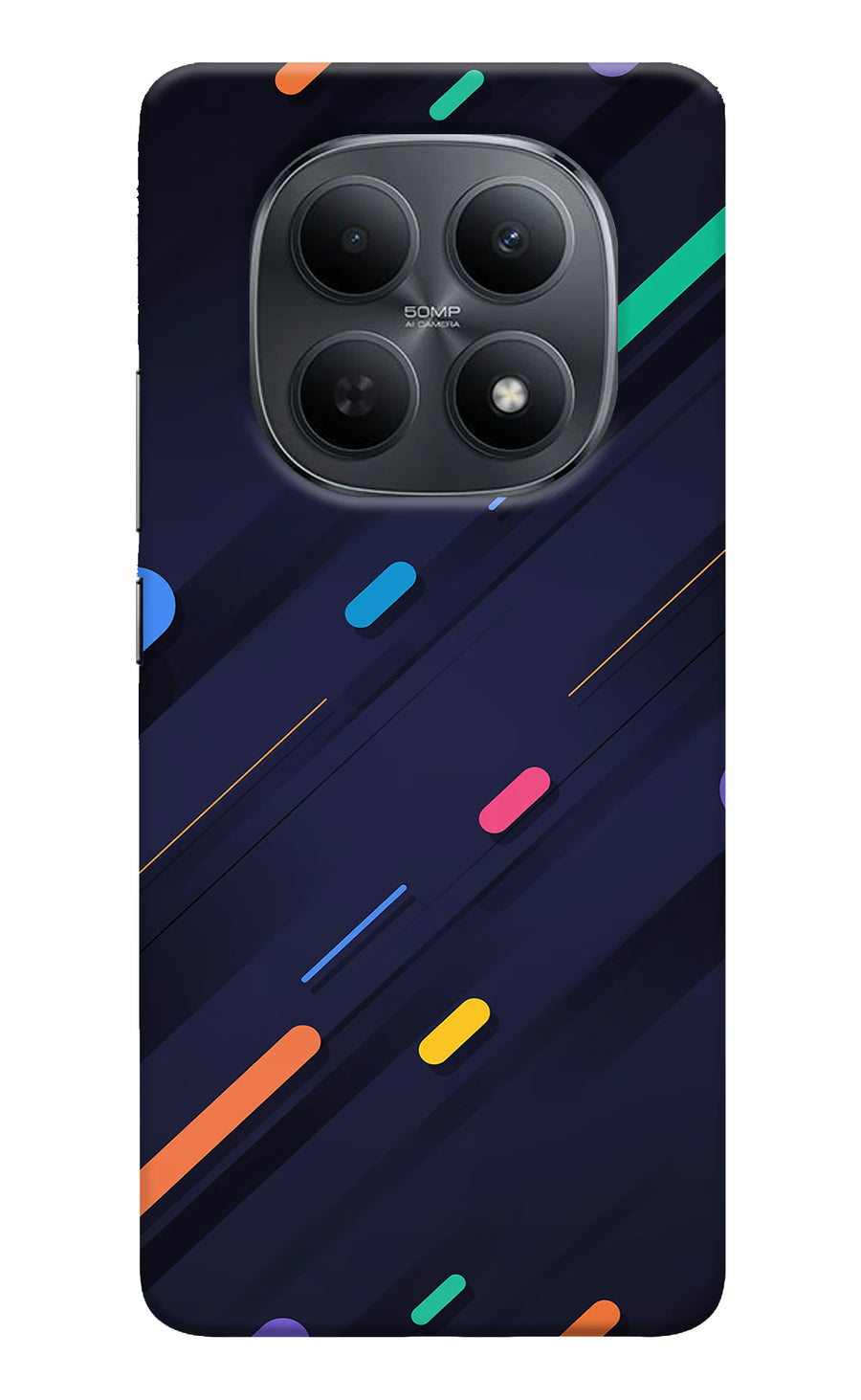 Abstract Design Poco M8 5G Back Cover, Hard case