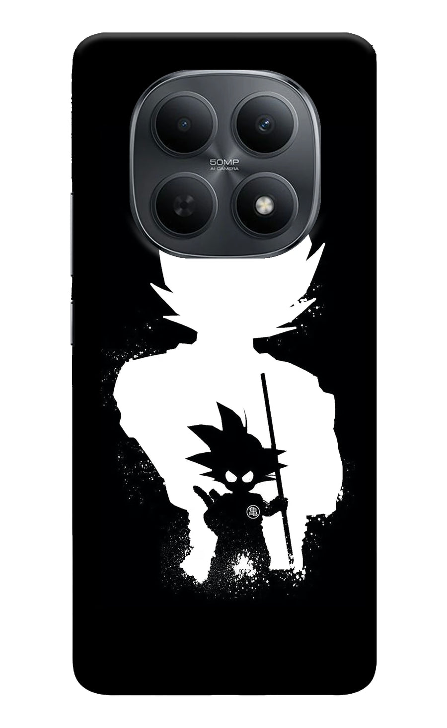 Goku Shadow Poco M8 5G Back Cover, Hard case