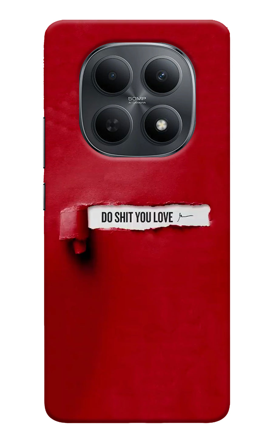 Do Shit You Love Poco M8 5G Back Cover, Hard case