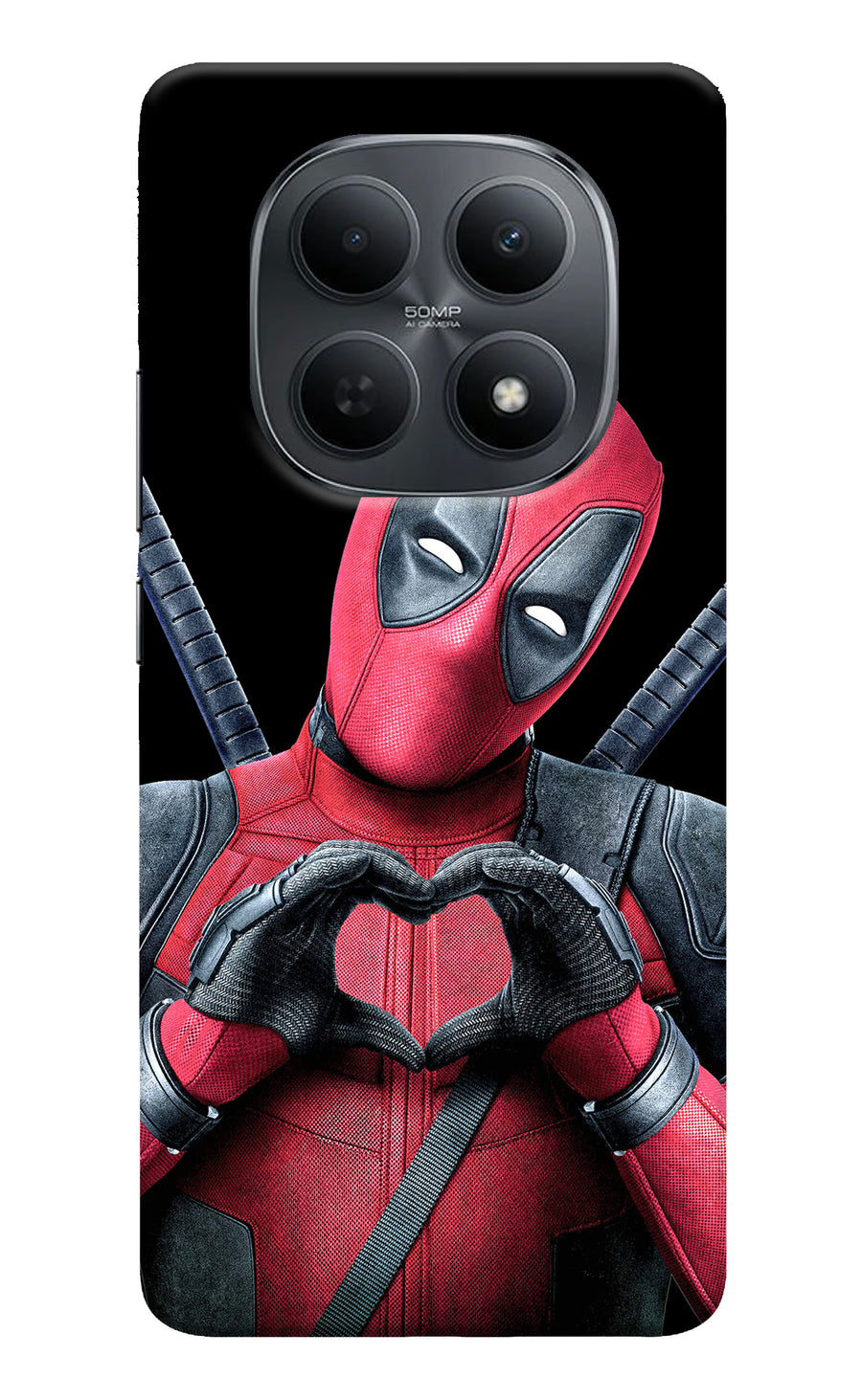 Deadpool Poco M8 5G Back Cover, Hard case