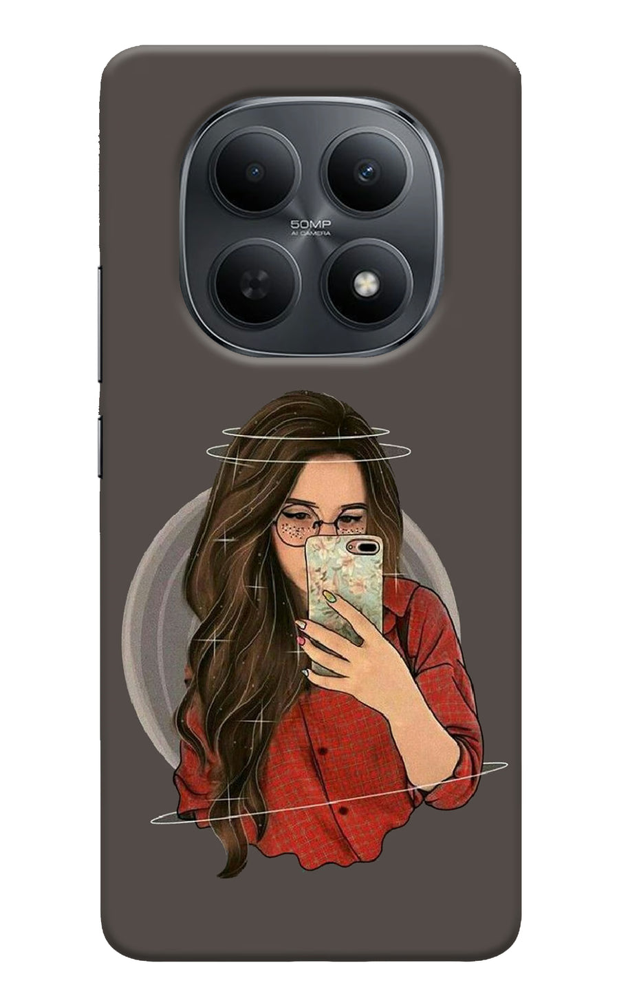 Selfie Queen Poco M8 5G Back Cover, Hard case