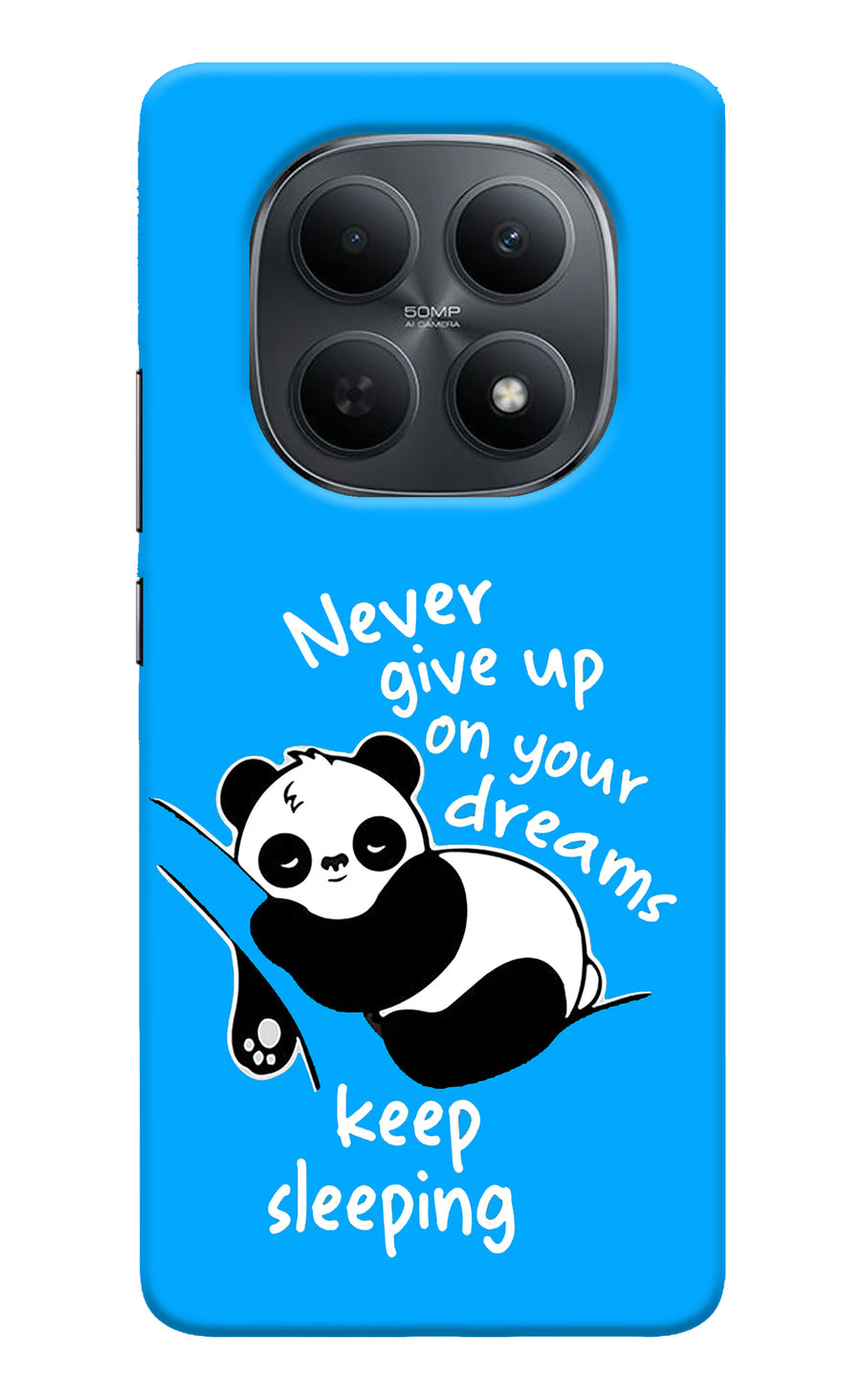 Keep Sleeping Poco M8 5G Back Cover, Hard case