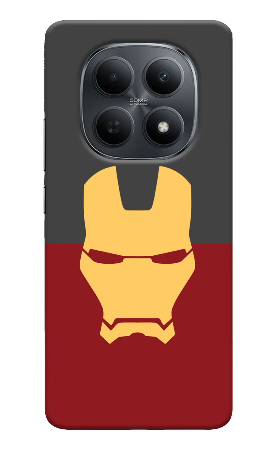 Ironman Poco M8 5G Back Cover, Hard case