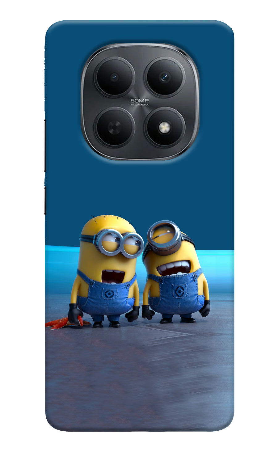 Minion Laughing Poco M8 5G Back Cover, Hard case