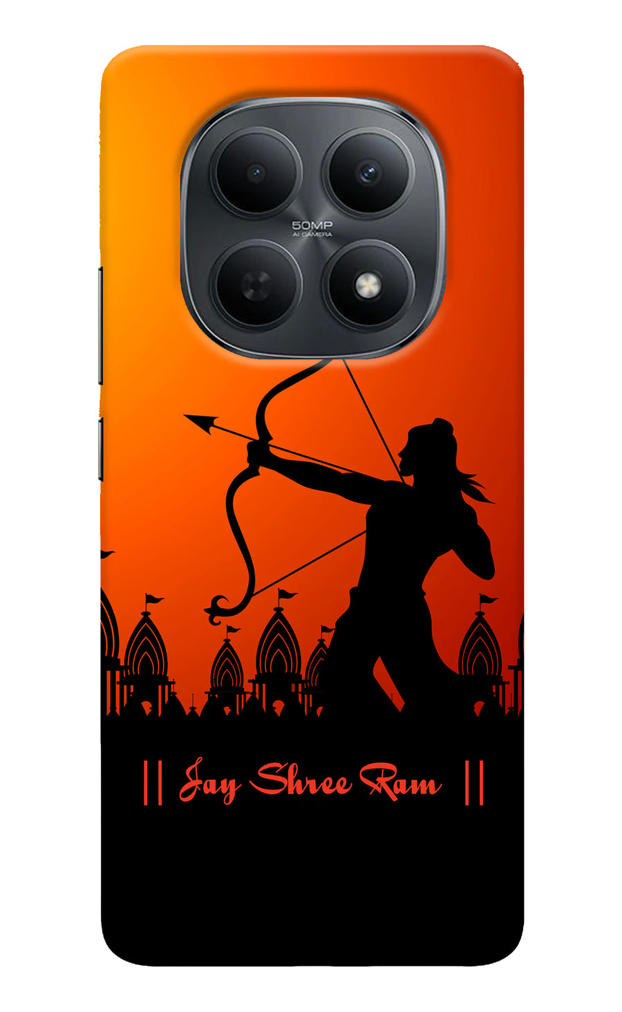 Lord Ram - 4 Poco M8 5G Back Cover, Hard case