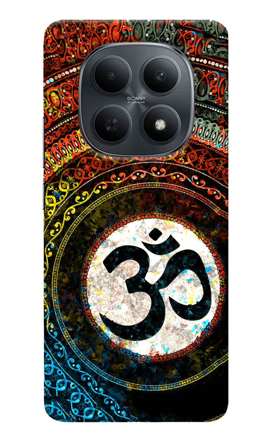 Om Cultural Poco M8 5G Back Cover, Hard case