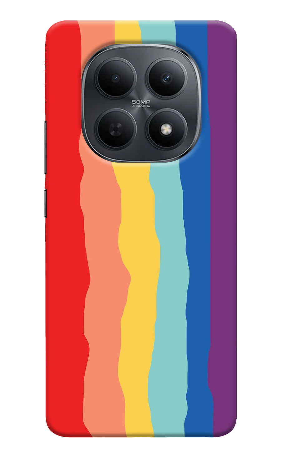 Rainbow Poco M8 5G Back Cover, Hard case