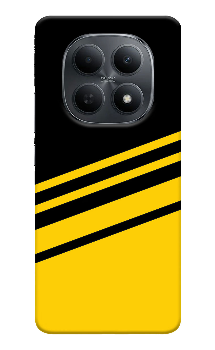 Yellow Shades Poco M8 5G Back Cover, Hard case
