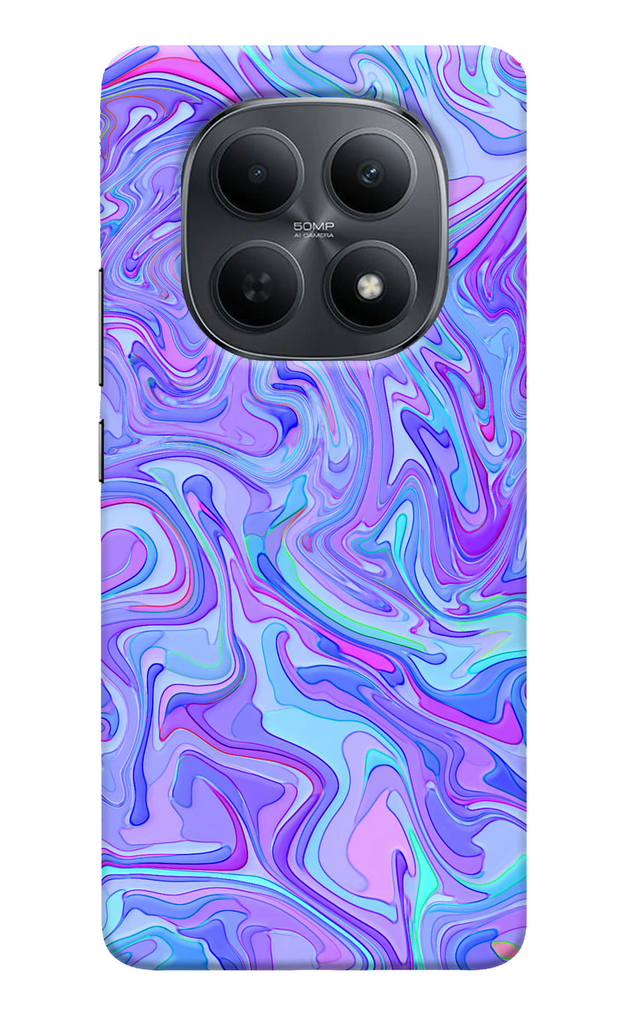 Glitter Poco M8 5G Back Cover, Hard case