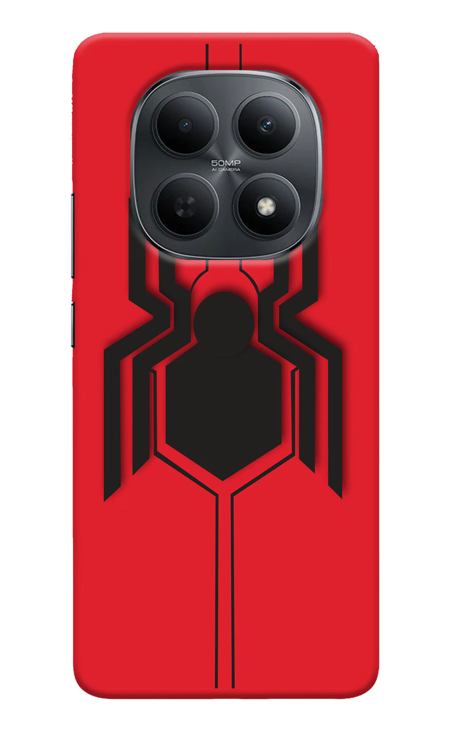 Spider Poco M8 5G Back Cover, Hard case