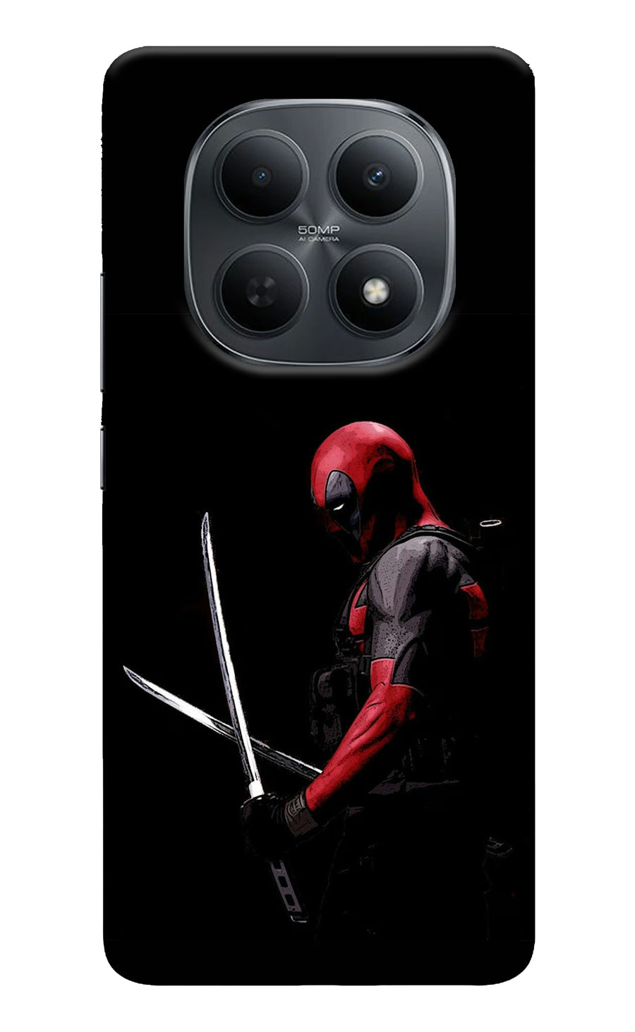 Deadpool Poco M8 5G Back Cover, Hard case