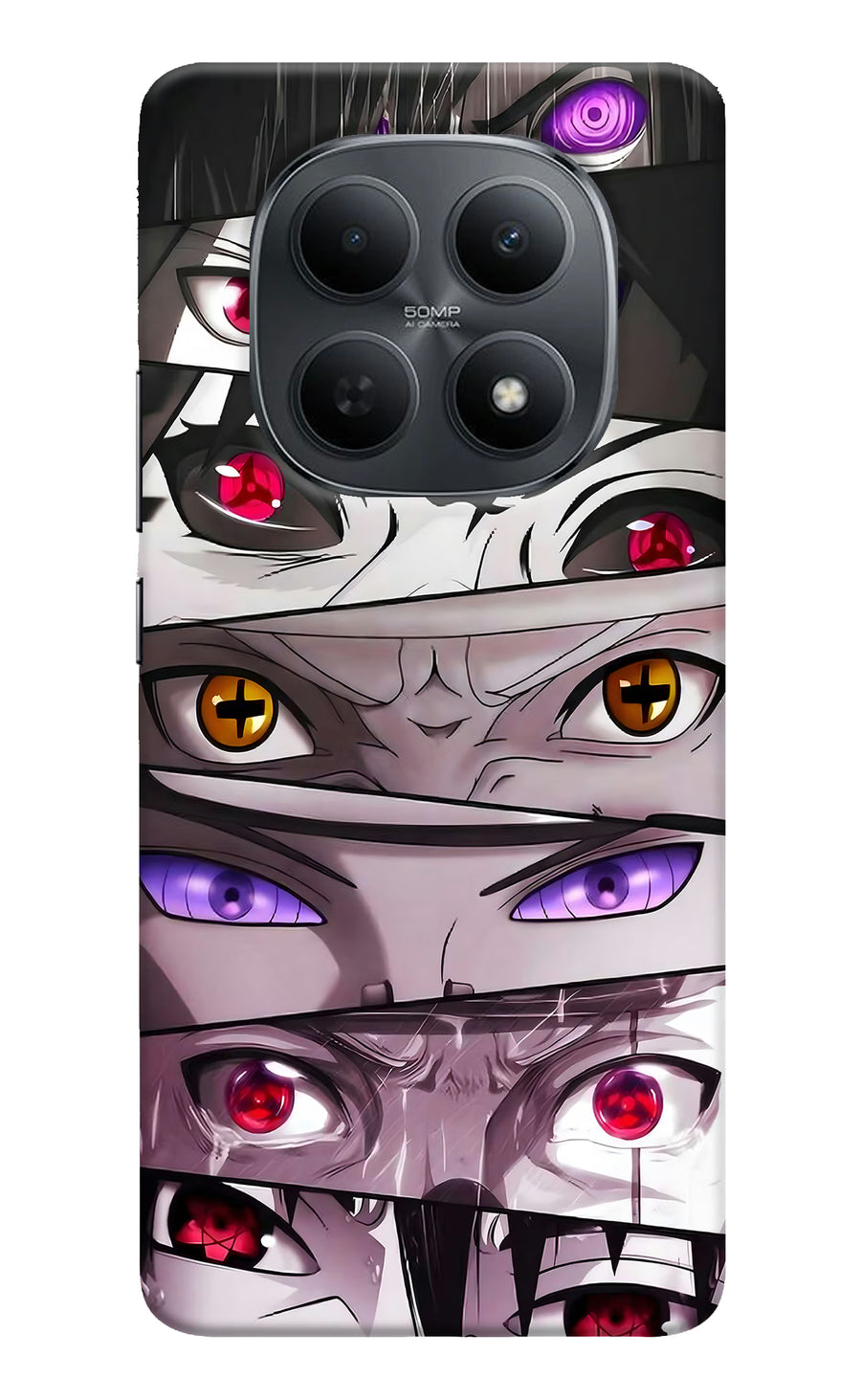 Naruto Anime Poco M8 5G Back Cover, Hard case