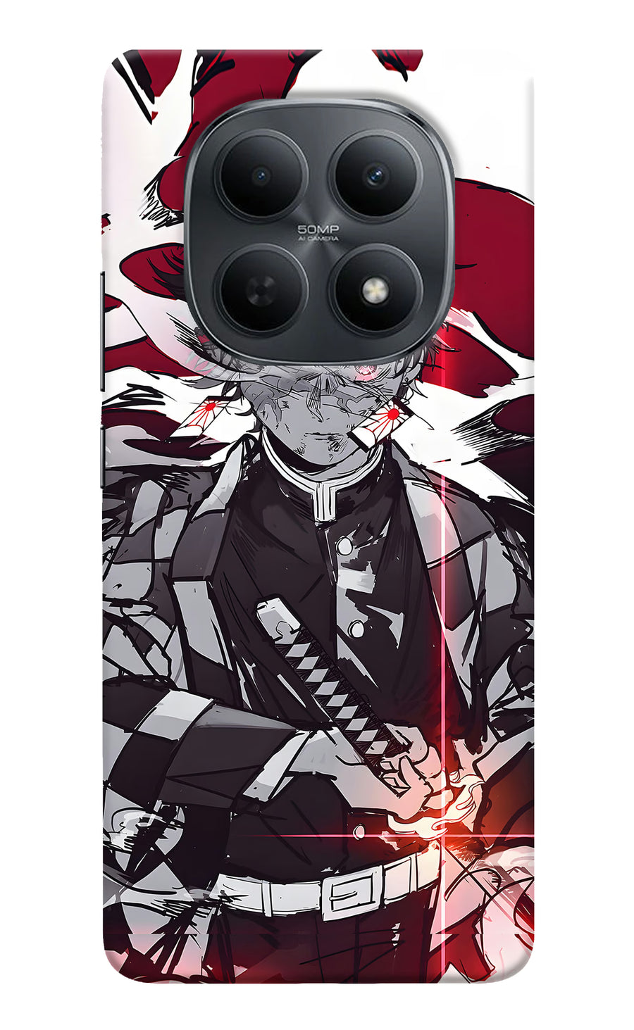 Demon Slayer Poco M8 5G Back Cover, Hard case