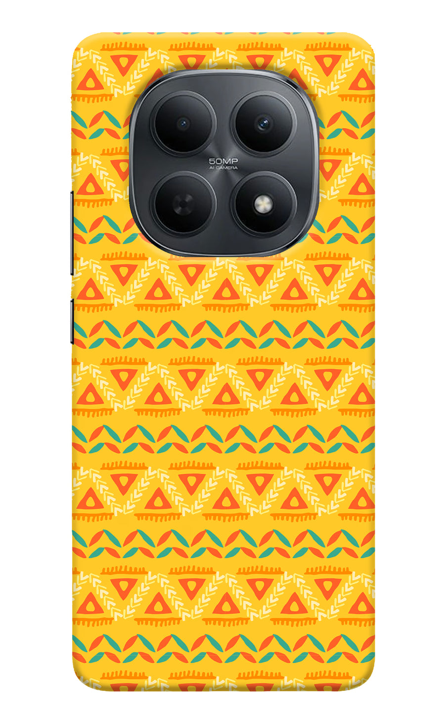 Tribal Pattern Poco M8 5G Back Cover, Hard case