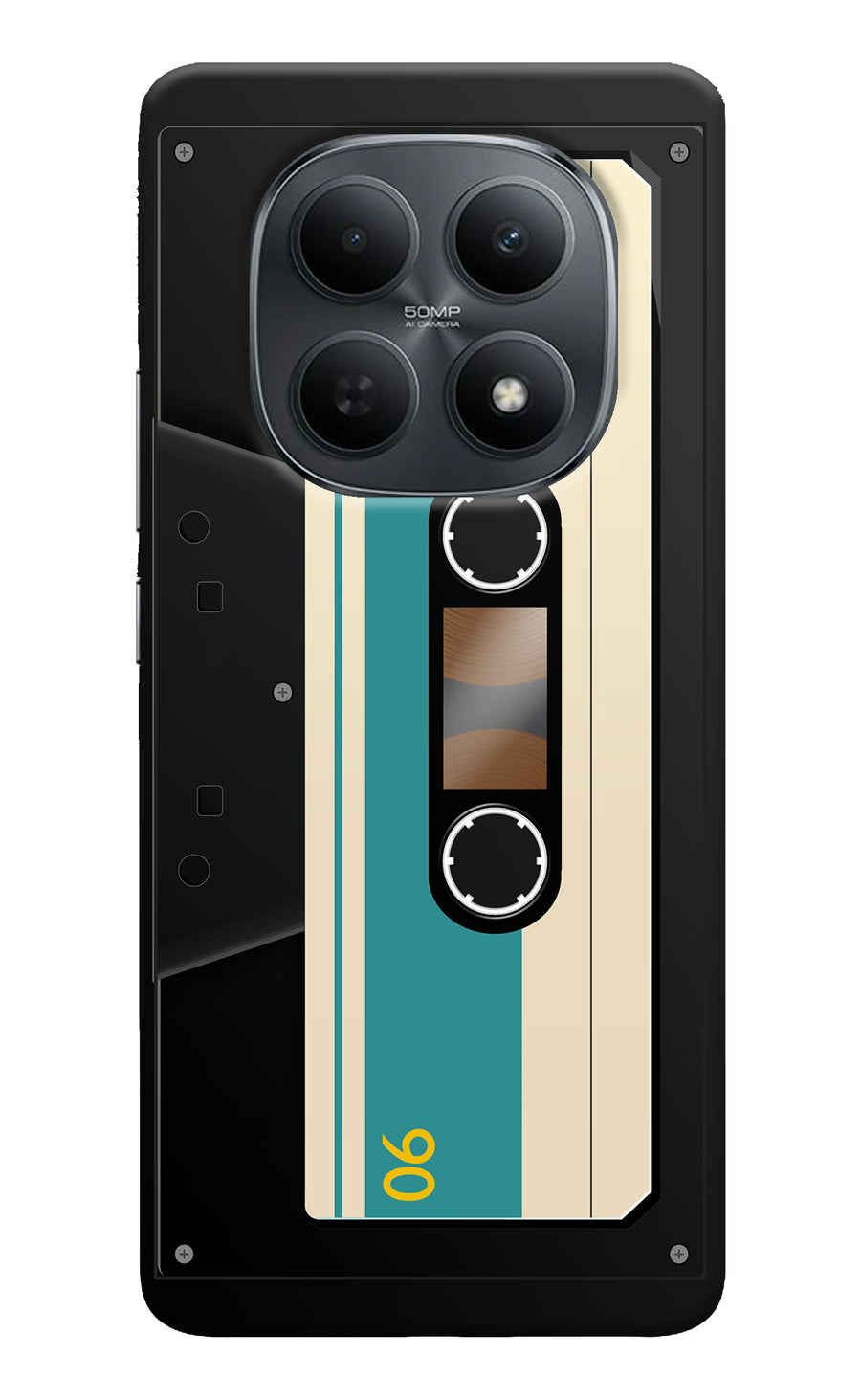 Cassette Poco M8 5G Back Cover, Hard case