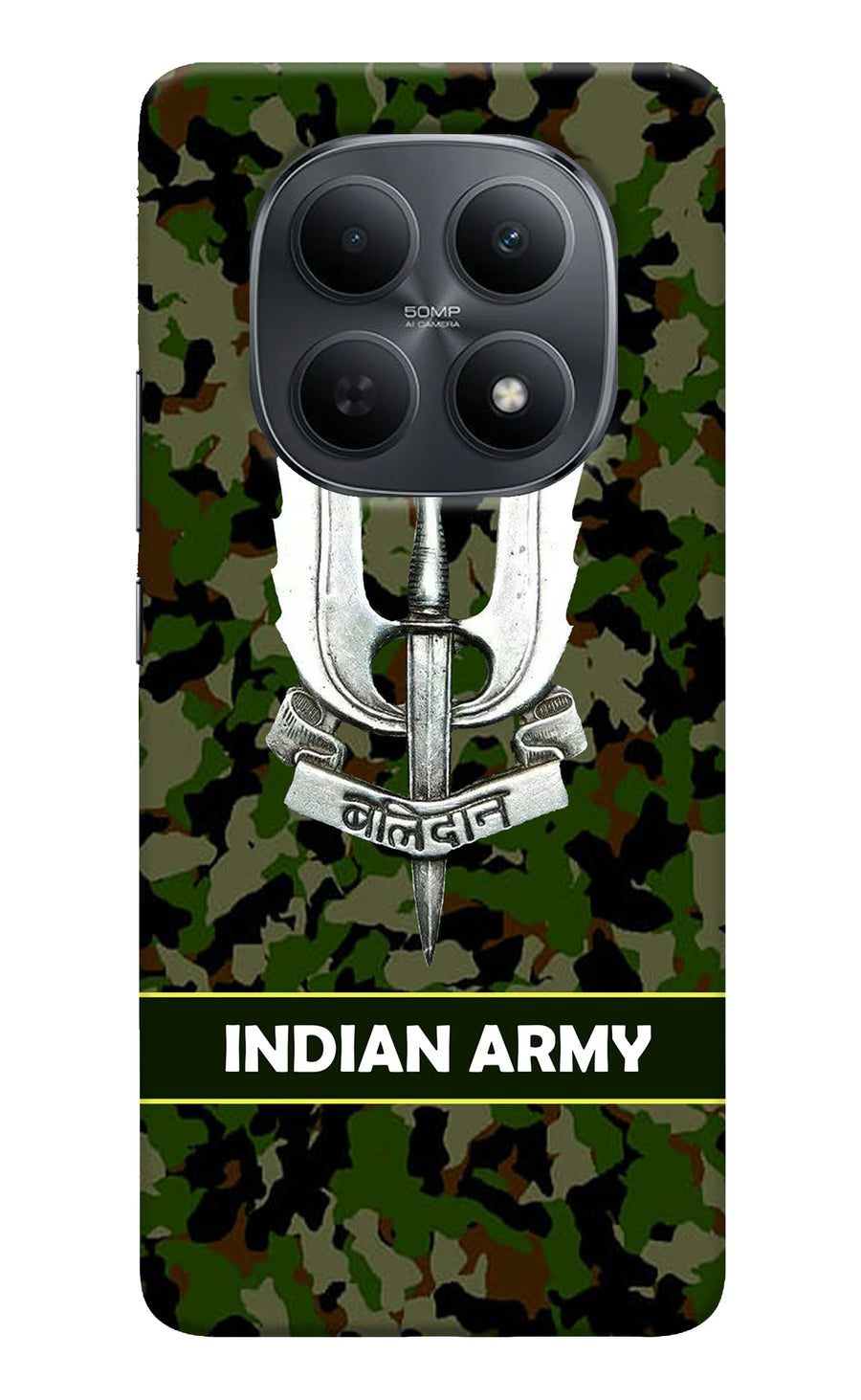 Balidan Indian Logo Poco M8 5G Back Cover, Hard case