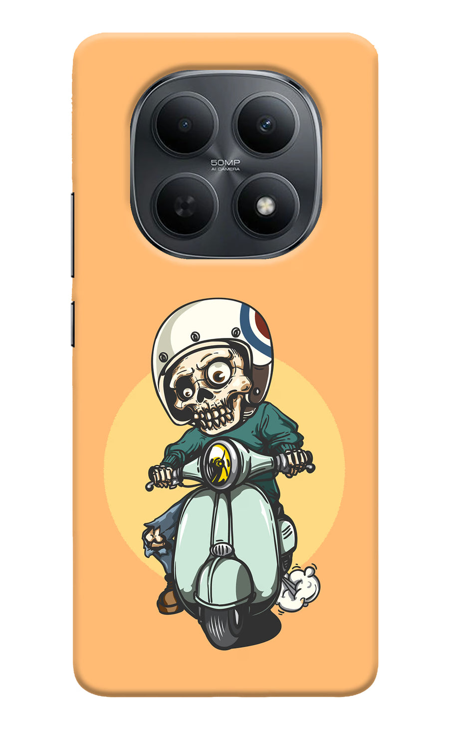 Undead Biker Poco M8 5G Back Cover, Hard case