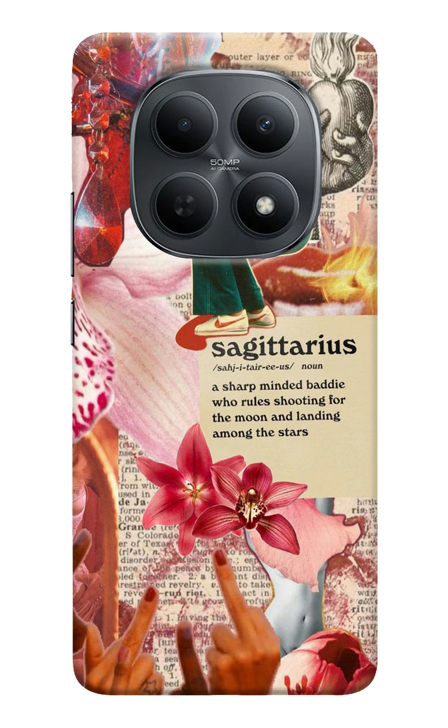 Sagittarius Zodiac Poco M8 5G Back Cover, Hard case