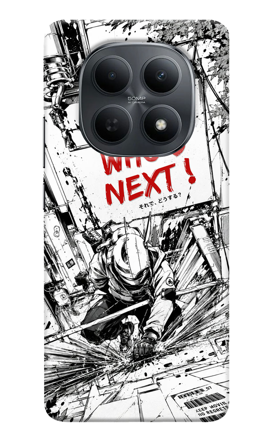 Who's Next Poco M8 5G Back Cover, Hard case