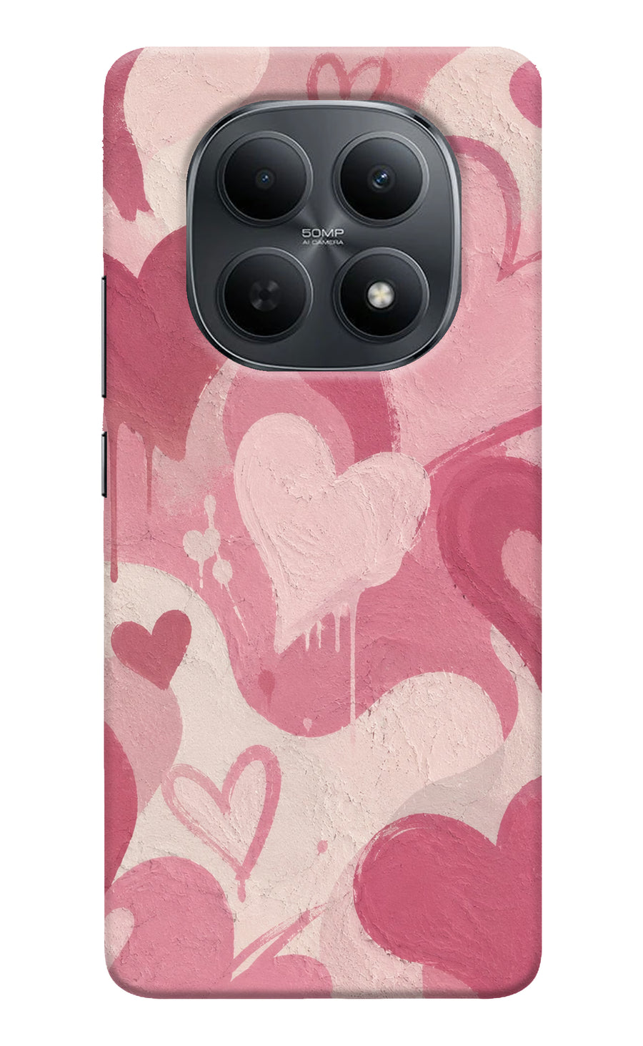 Hearty case Poco M8 5G Back Cover, Hard case
