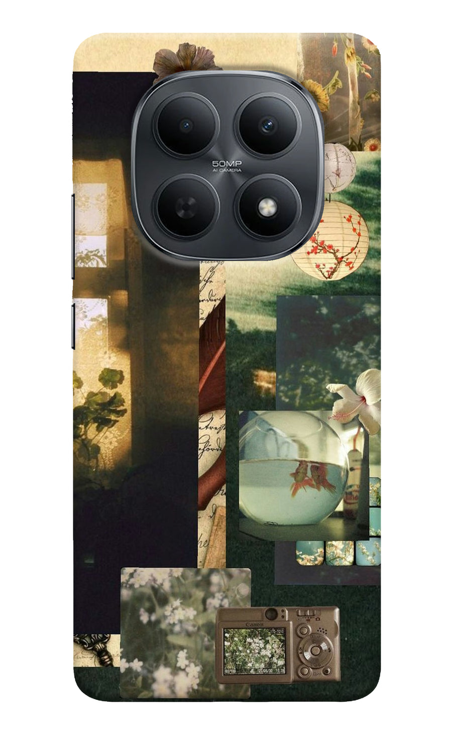 Summer Poco M8 5G Back Cover, Hard case