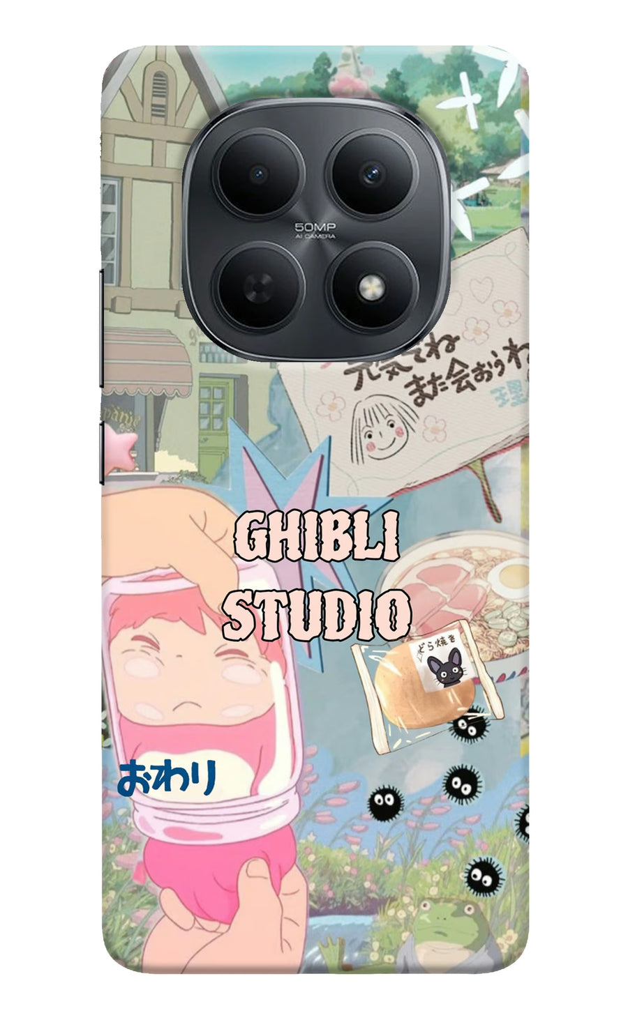 Studio Ghibli Poco M8 5G Back Cover, Hard case
