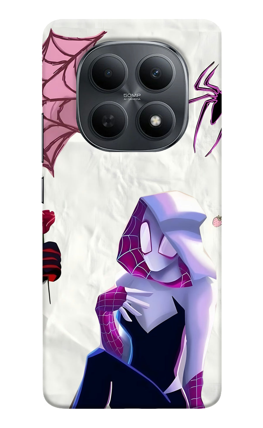 Gwen Verse Poco M8 5G Back Cover, Hard case