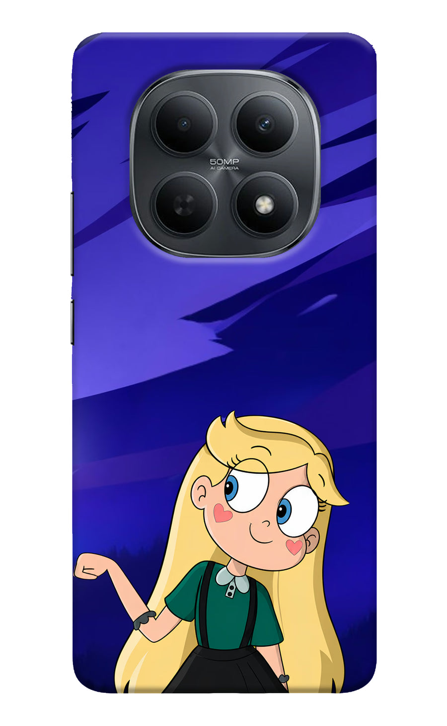 Star Glow Poco M8 5G Back Cover, Hard case