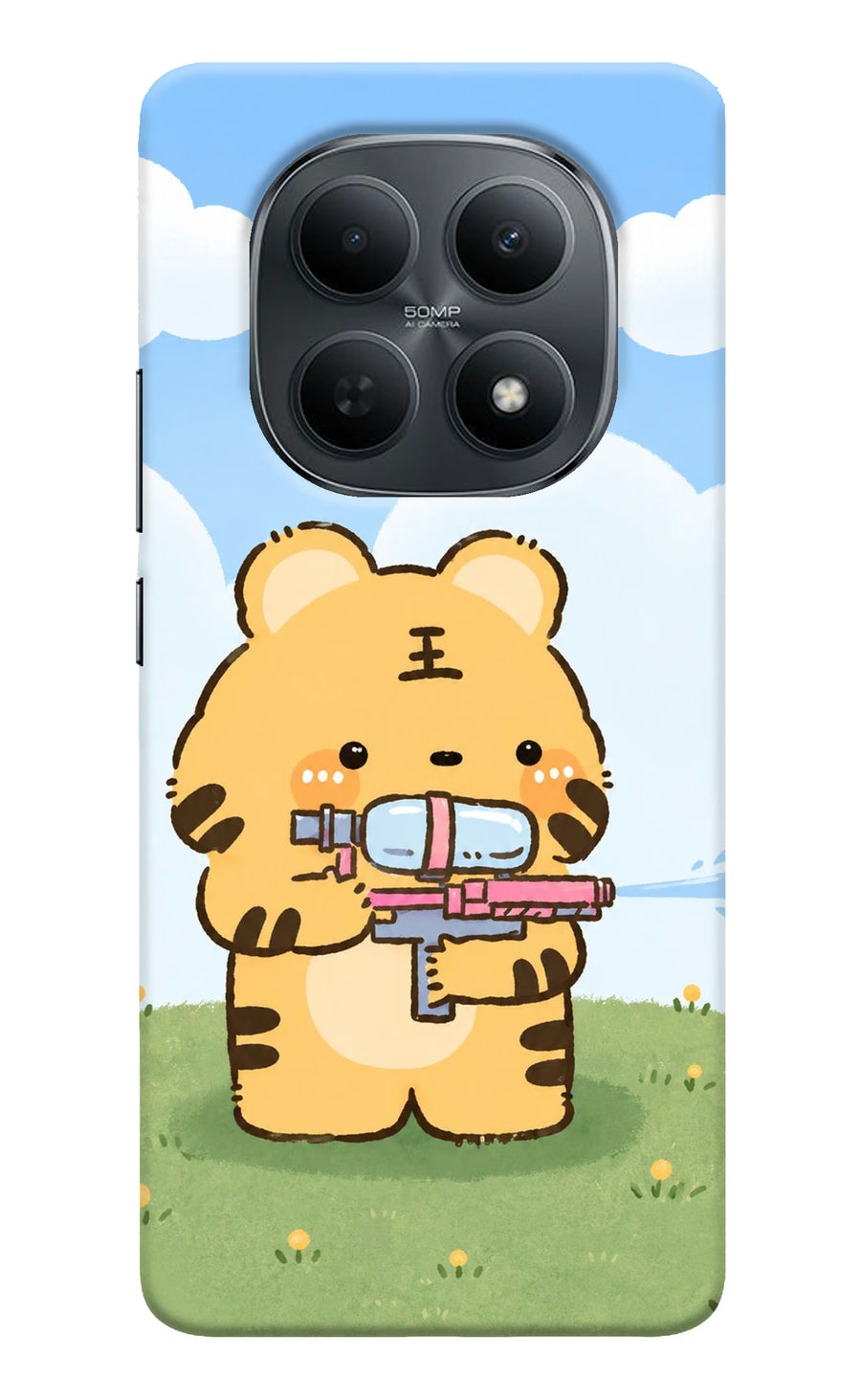 Tiger Treat Poco M8 5G Back Cover, Hard case