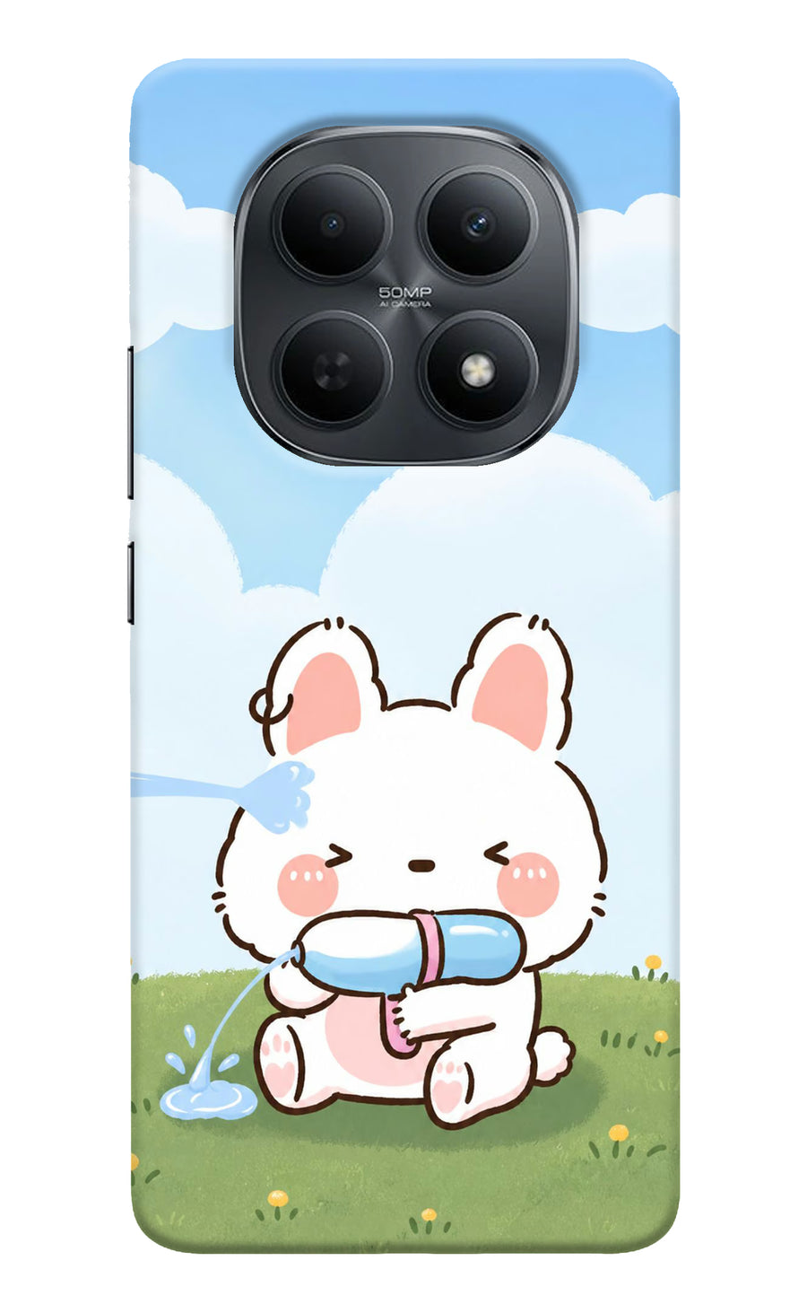 Bunny Treat Poco M8 5G Back Cover, Hard case