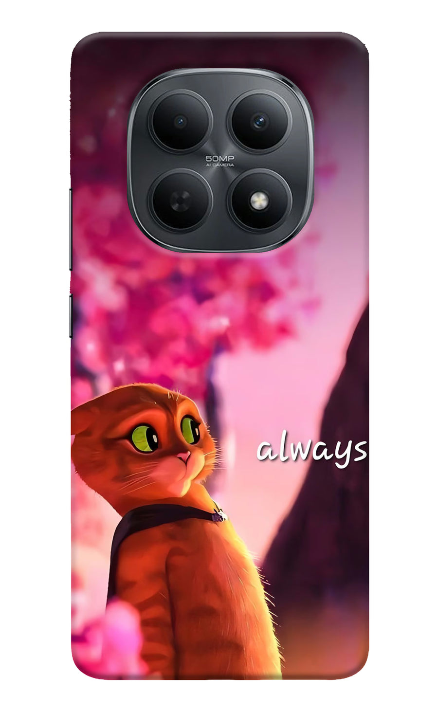 Always Cat Poco M8 5G Back Cover, Hard case