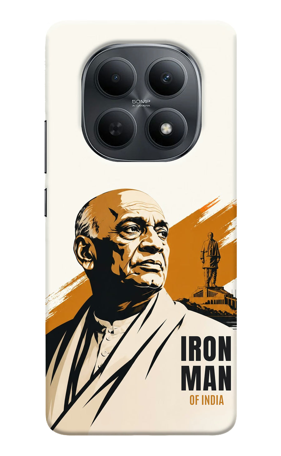 Sardar Patel Iron Will Poco M8 5G Back Cover, Hard case