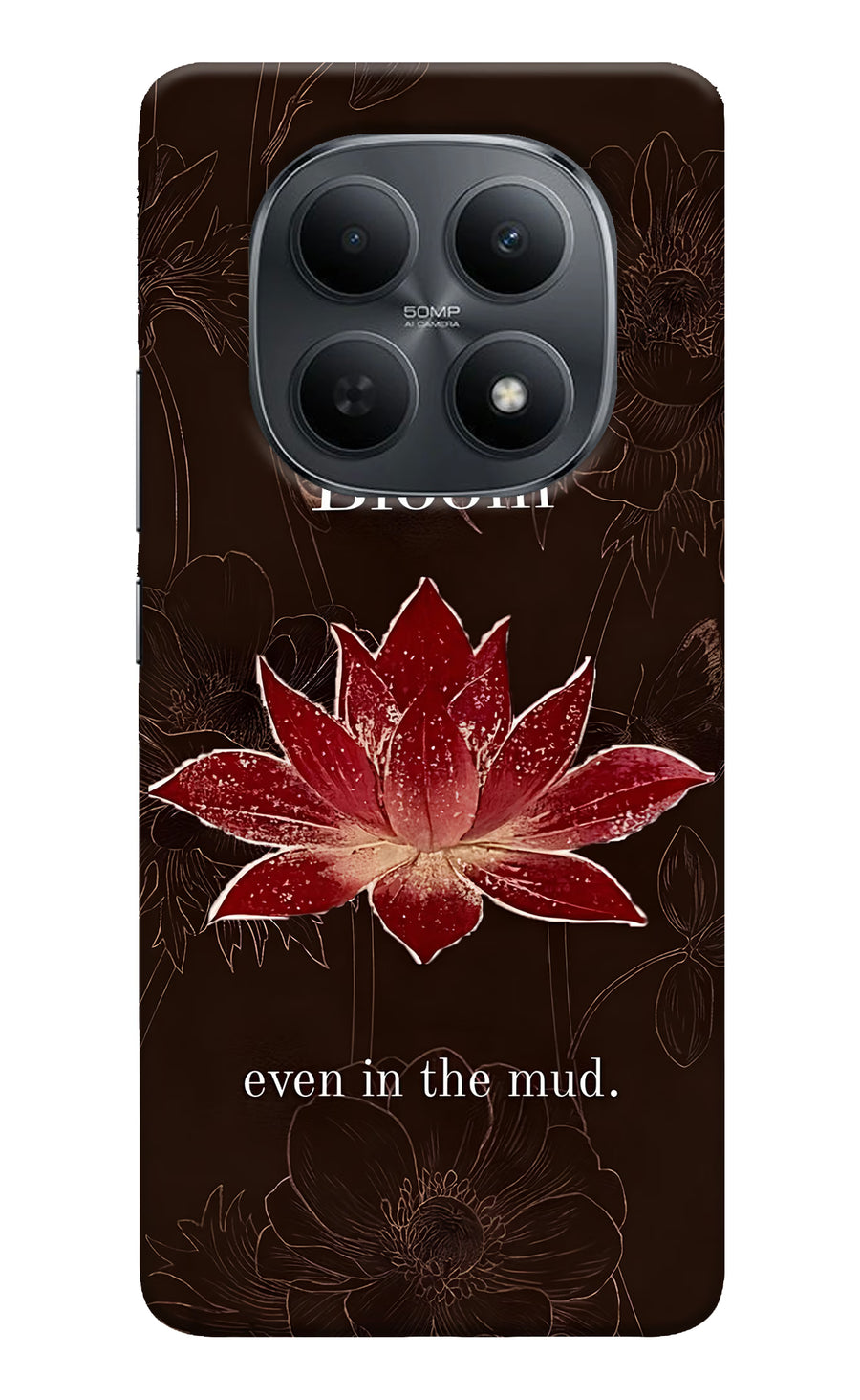 Bloom Poco M8 5G Back Cover, Hard case