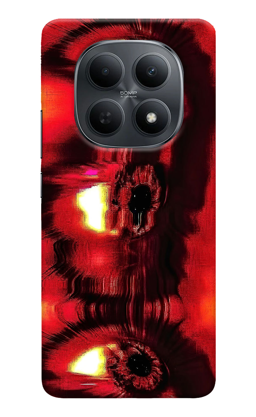 Fire Eye Poco M8 5G Back Cover, Hard case